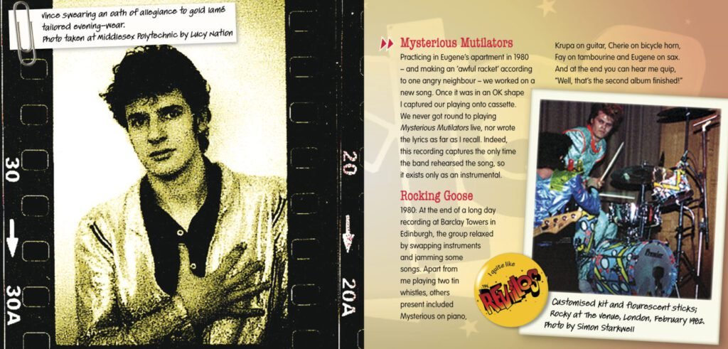 The Revillos' Compendium of Weird CD Digisleeve booklet pp12-13