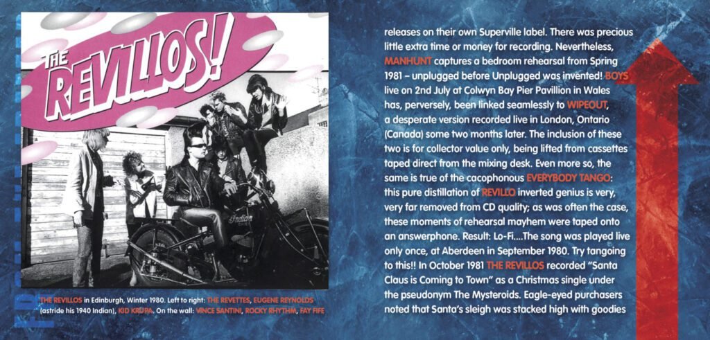 The Revillos' From The Freezer CD Digisleeve booklet pp6-7