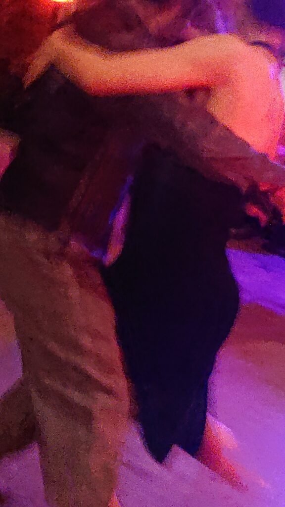 Fleeting – Argentine tango dancers captured on the edge of reality as they slip in to their own, private universe at Milonga Re! at Jamboree, London, UK | January 2024 | Sony Xperia ZX2